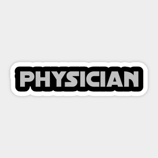 Physician Sticker